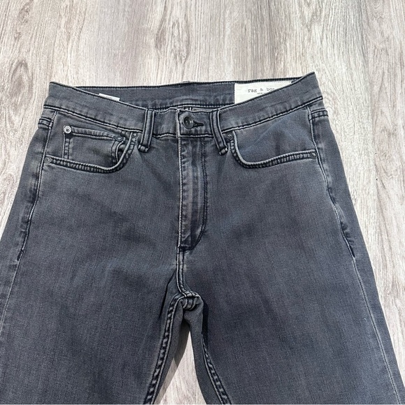 rag & bone Men's Gray Fit 2 Slim Jeans 30x32 - Picture 2 of 7